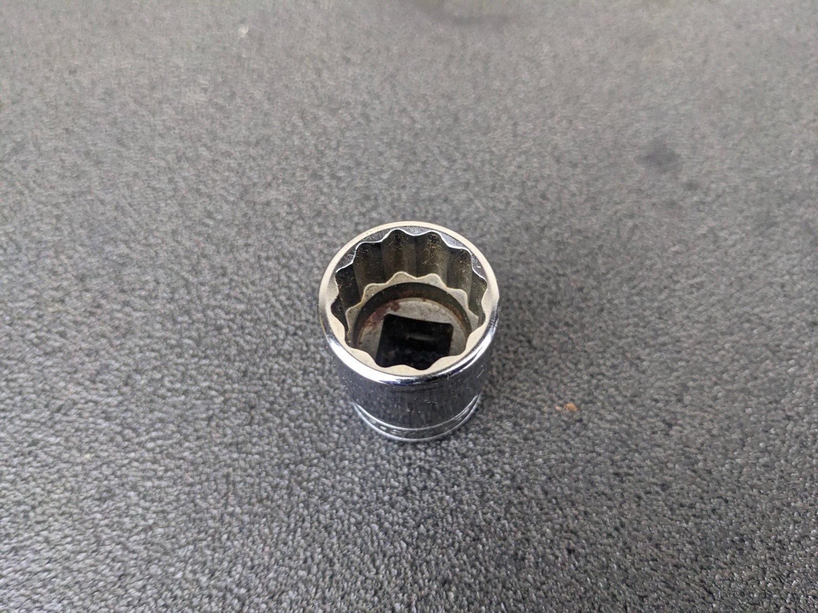 #bm122 Snap-on Tools SW261 1/2″ Drive SAE 12 Point Shallow 13/16″ Socket USA