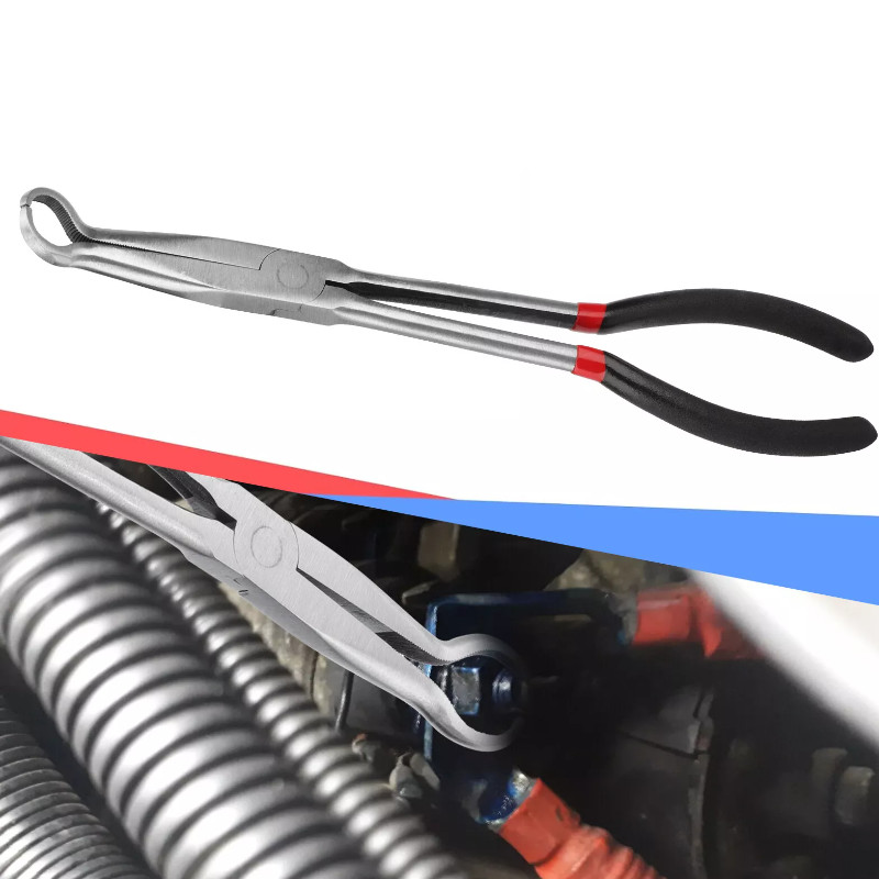 11 inch Auto Electrical Disconnect Spark Plug Removal Pliers for Car Connectors