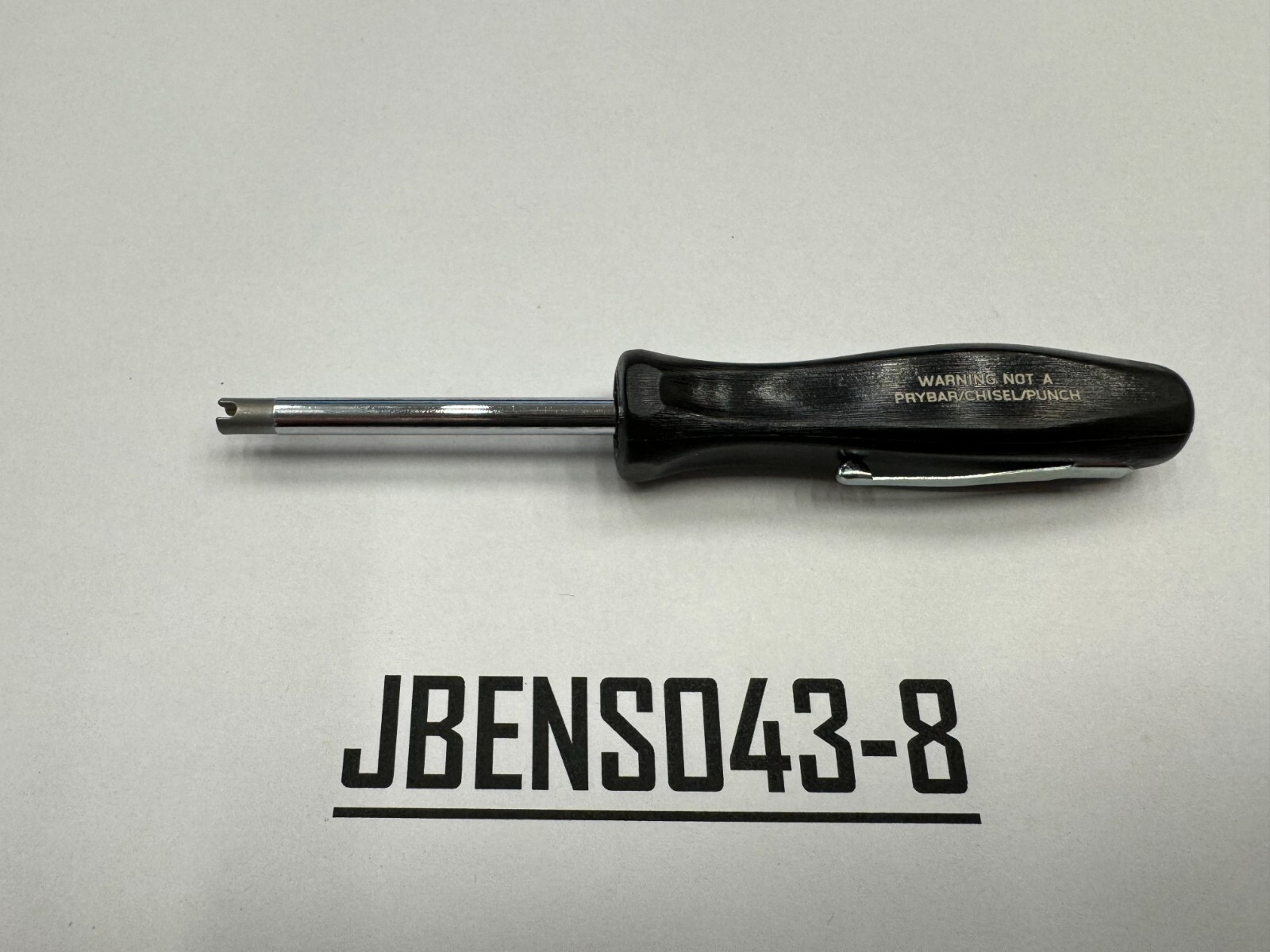 Snap-on Tools USA NEW BLACK Mini Hard Grip Tire Valve Core Tool TR108