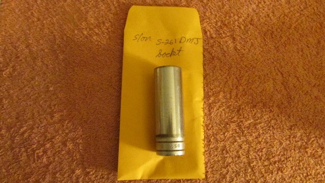 Snap On 13/16″ Deep Socket S-261 12 Point USA Chrome
