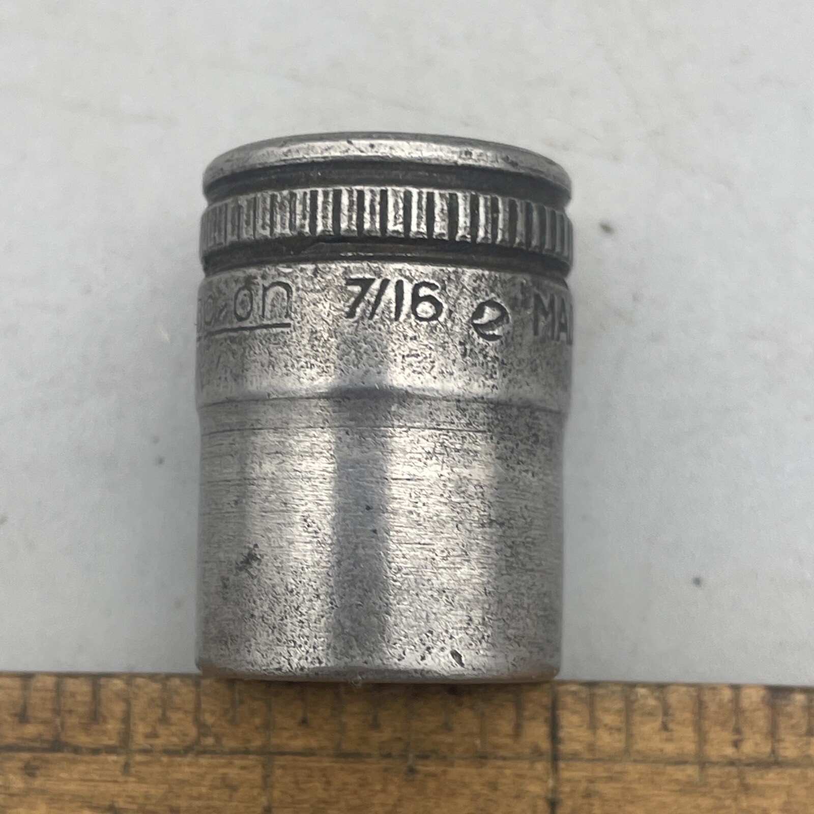 Snap On F-140 7/16” Socket Date Code 1940