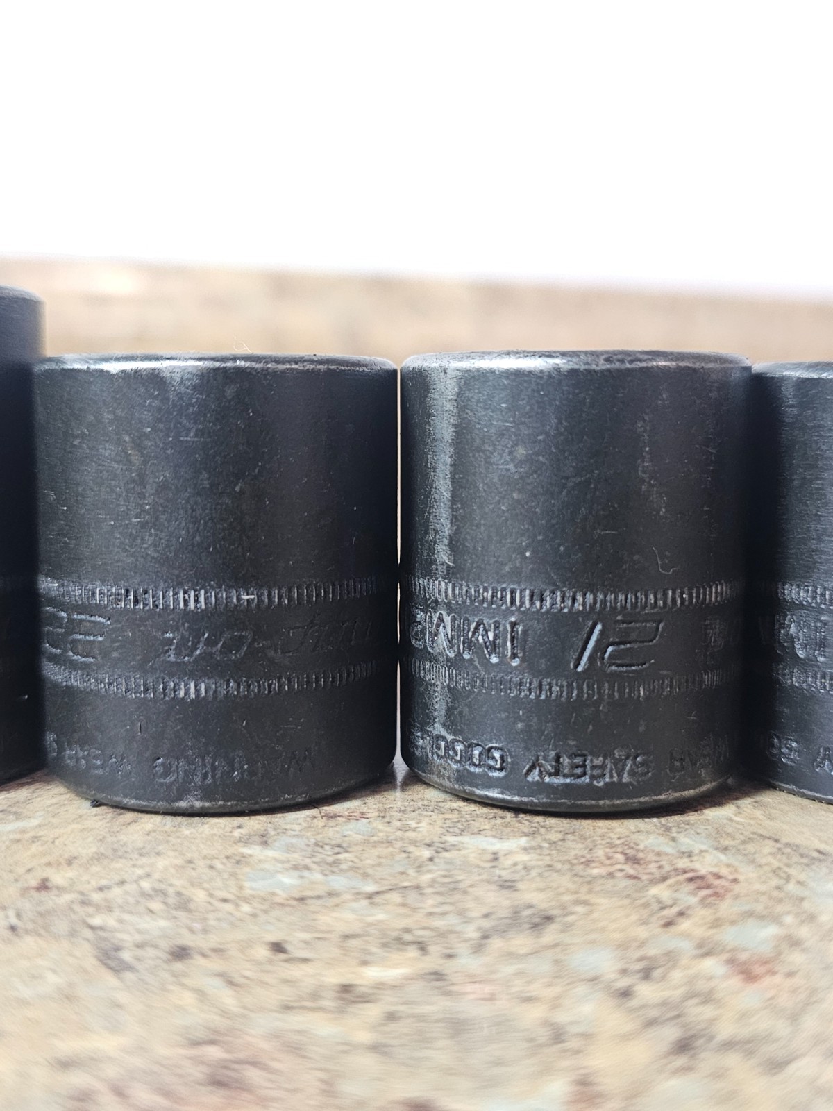 Snap-On 15pc 1/2″ Drive 6PT Metric Shallow Impact Socket Set (10–24 mm) 315IMMYA