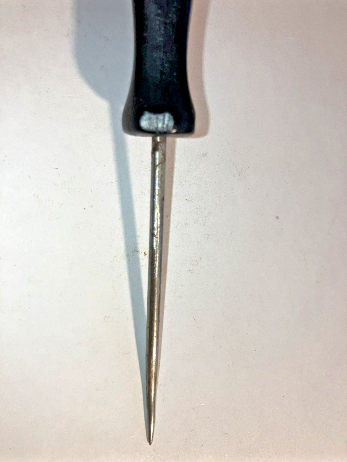Snap-on Tools 3ASAA Black Mini Hard Handle Pick Awl USA Bent Tip USA