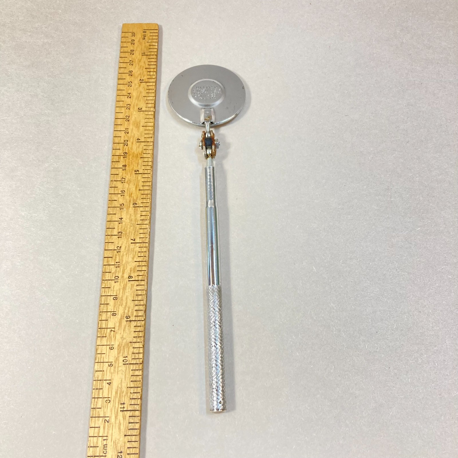 Ullman 10-3/4″ Inspection Mirror Positional Adjustable 2-3/4″ Mirror #C-2 USA