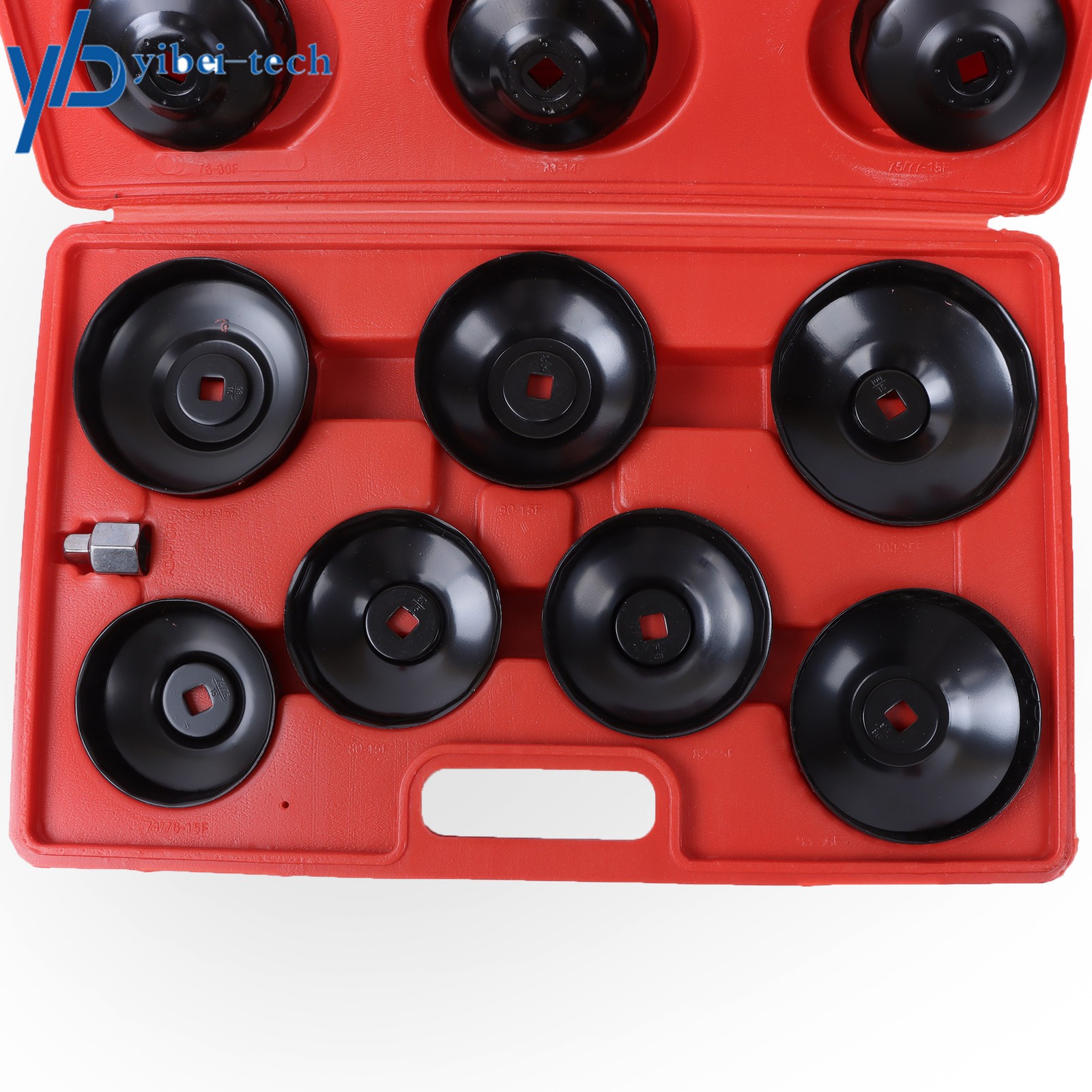 Oil Filter Sleeve Set Cup Sleeve Tool Set 14 Pieces Oil Filter Cap Wrench
