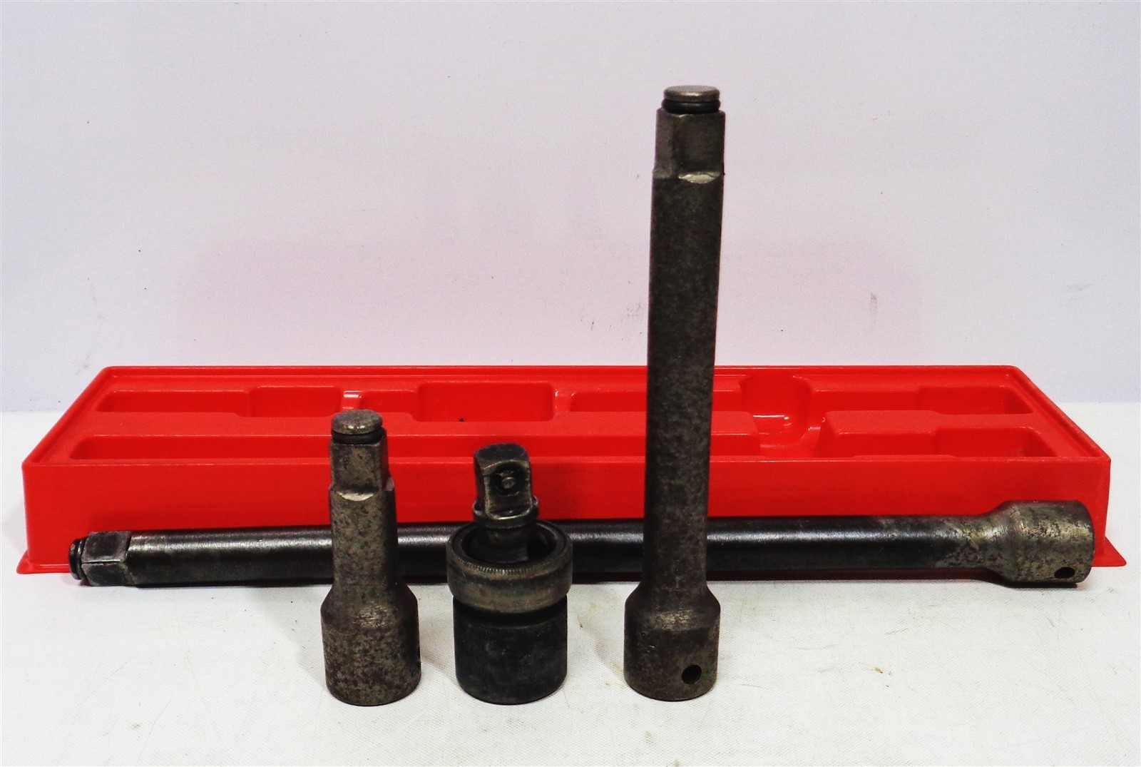 Snap-on 304IMX ~ 4pc 1/2″ Drive Impact Extension Set ~ with storage tray