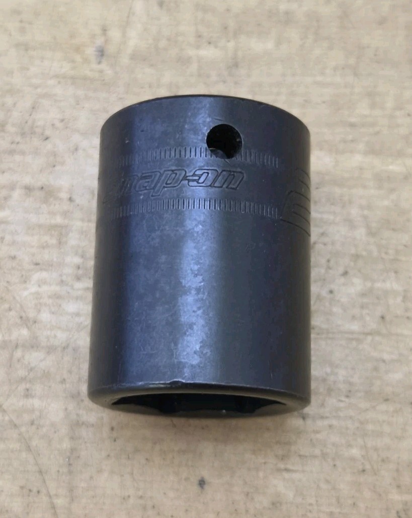 Snap On IMM230 – 1/2″ Drive 23mm Shallow 6Pt Impact Socket NOS