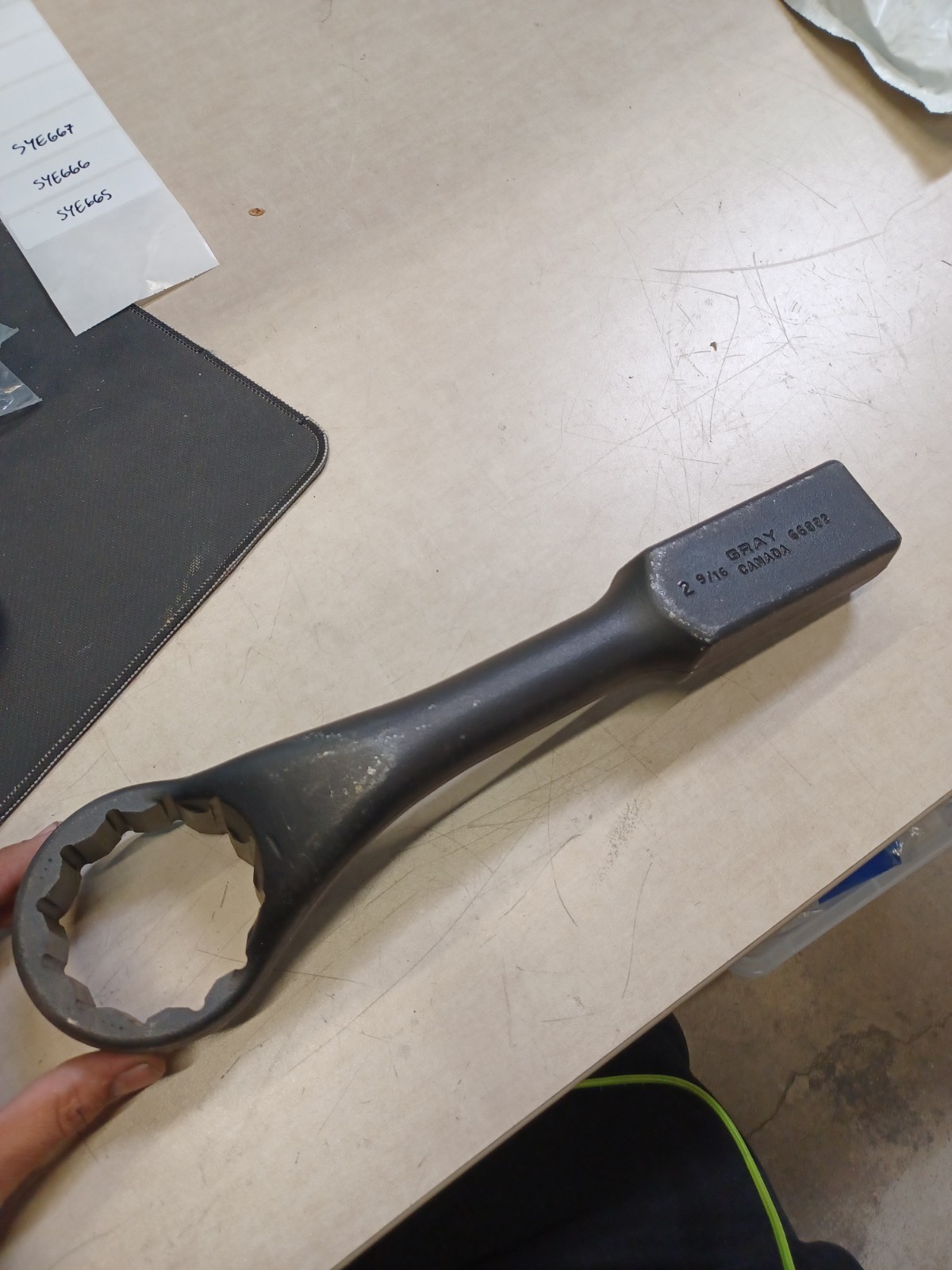 Gray Tools 2-9/16-in 12-point Standard (SAE) Offset Box end Wrench (no case)