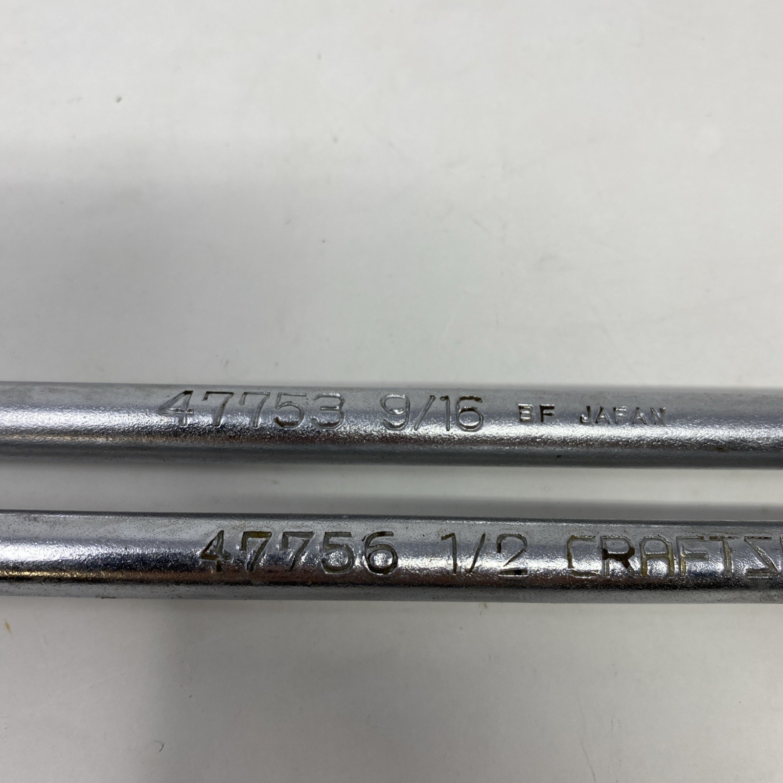Craftsman 2 Piece 1/2 Inch & 9/16 Inch Distributor Wrench Set BF Japan