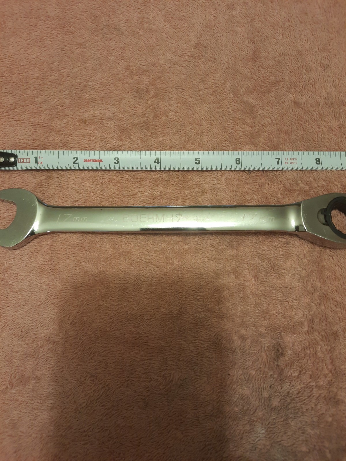 Blue Point By Snap On Tools 17 Mm Combination Ratchet Wrench Reversible