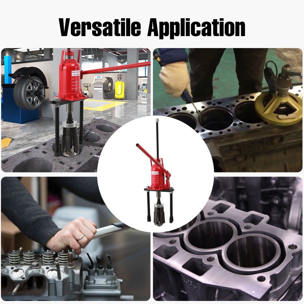 Hydraulic Cylinder 20T Cylinder Liner Puller Tool for 3.15-5.51inch Cylinder