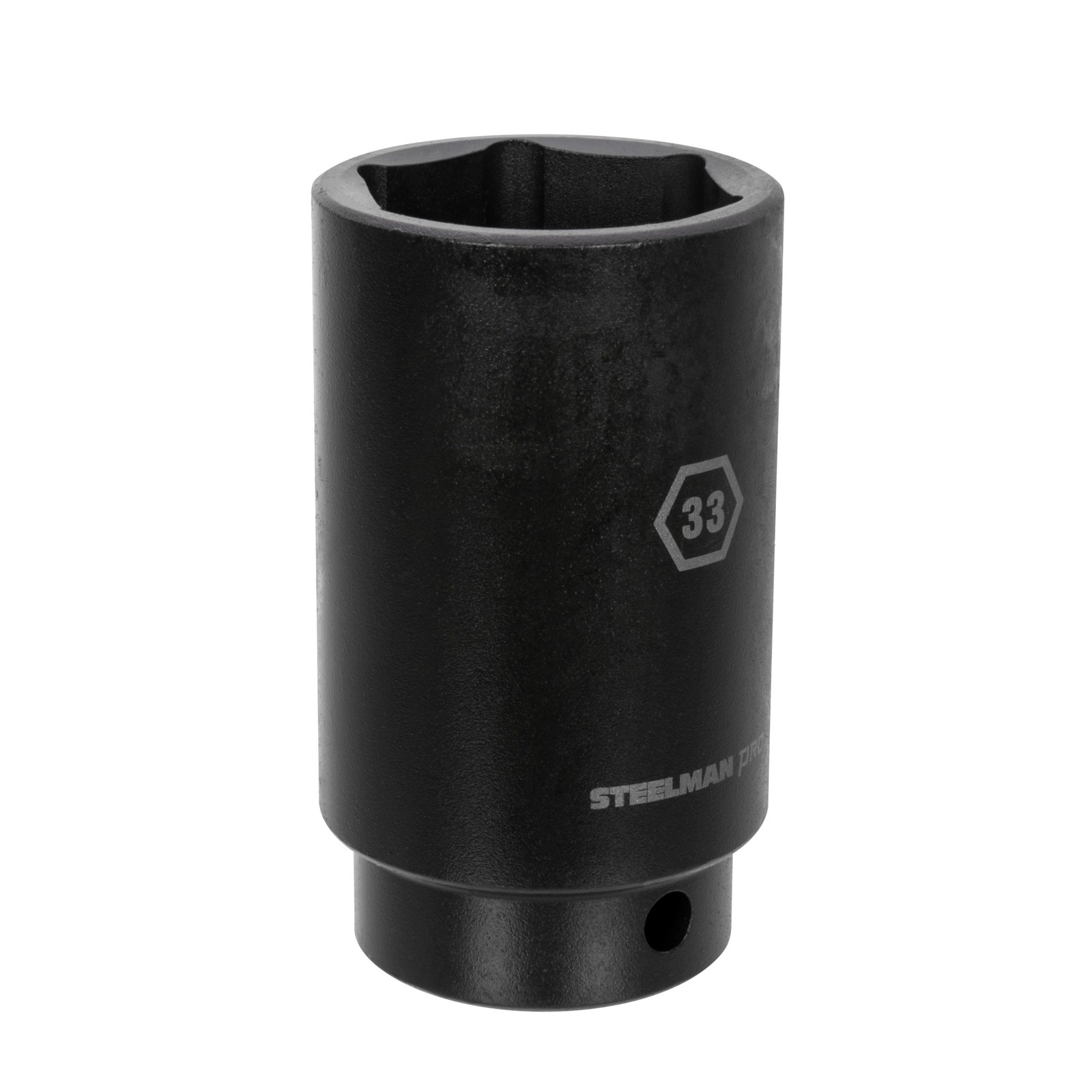 Steelman Pro 1/2-Inch Drive 33mm Deep 6-Point Impact Socket 60521