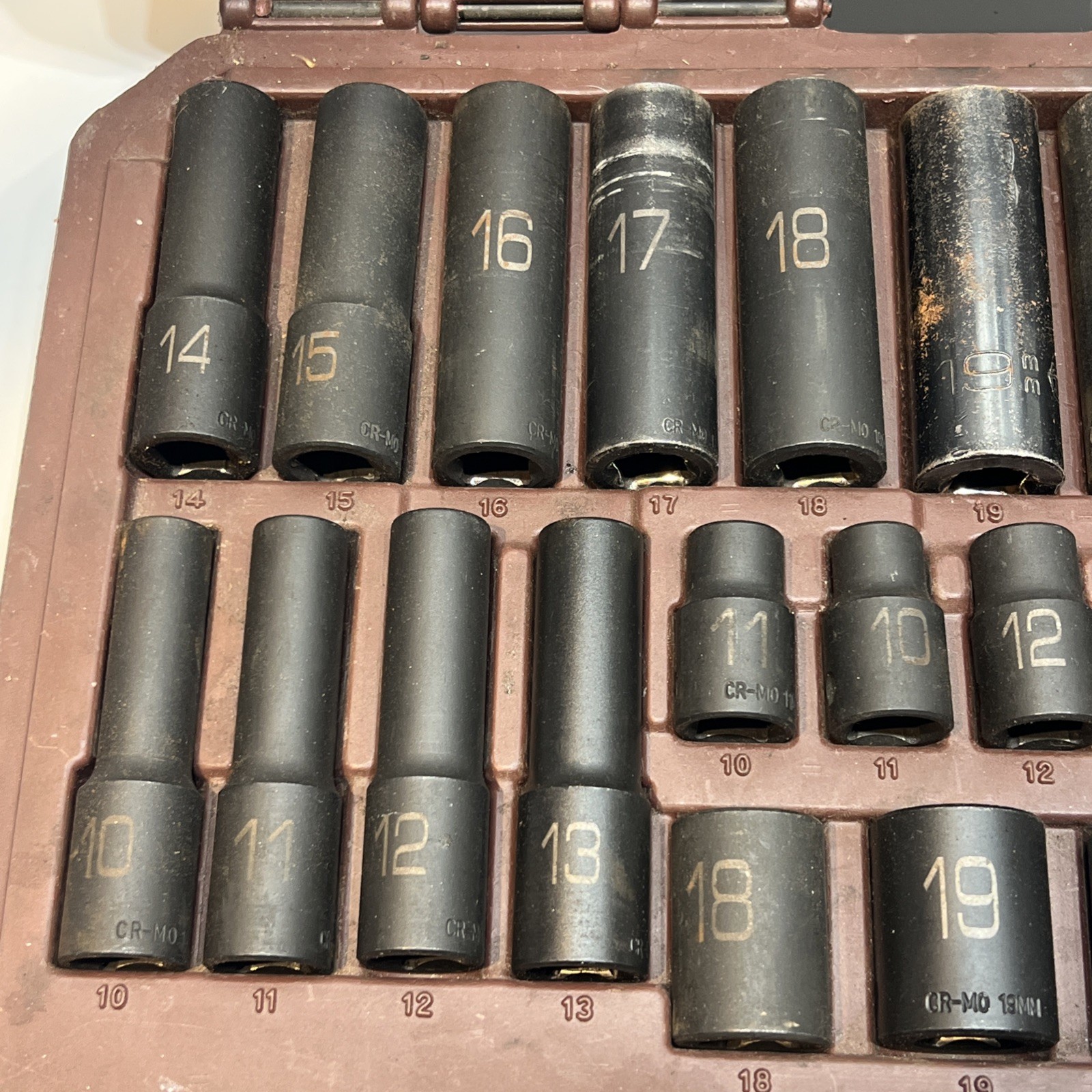 MATCO SCPM306V 30-PC 1/2″-DR METRIC 6-PT ADV SHALLOW & DEEP IMPACT SOCKET SET