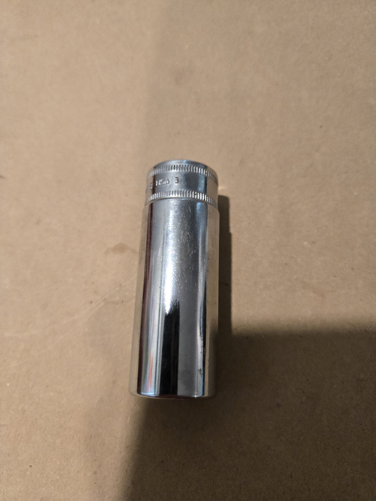 Snap On 3/8″ Drive 18MM 6PT Metric Deep Chrome Socket USA SFSM18