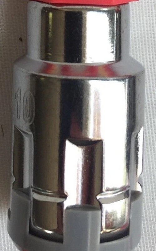 Husky Pass Thru Socket 3/8″ Drive 10mm Socket Universal 12 PT. Max Axess Through