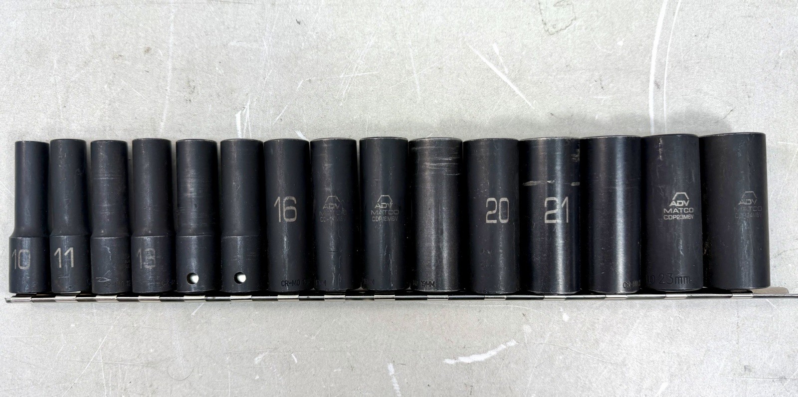 Matco Socket Set 15 Pc. Metric