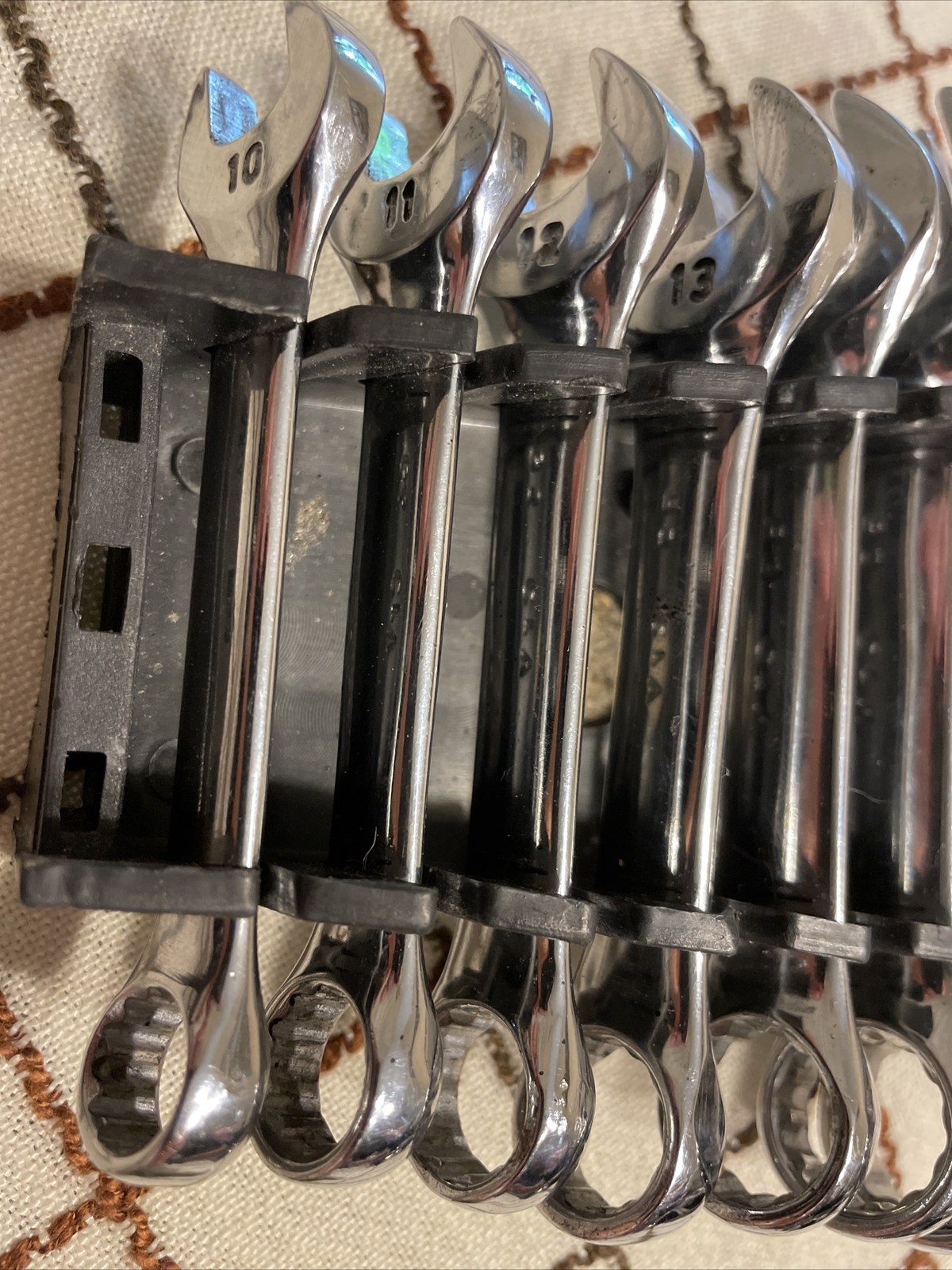 Titan CRV TOOLS MM 10-16 USA STUBBY 12 PT Combination WRENCH 4.5-6Inches