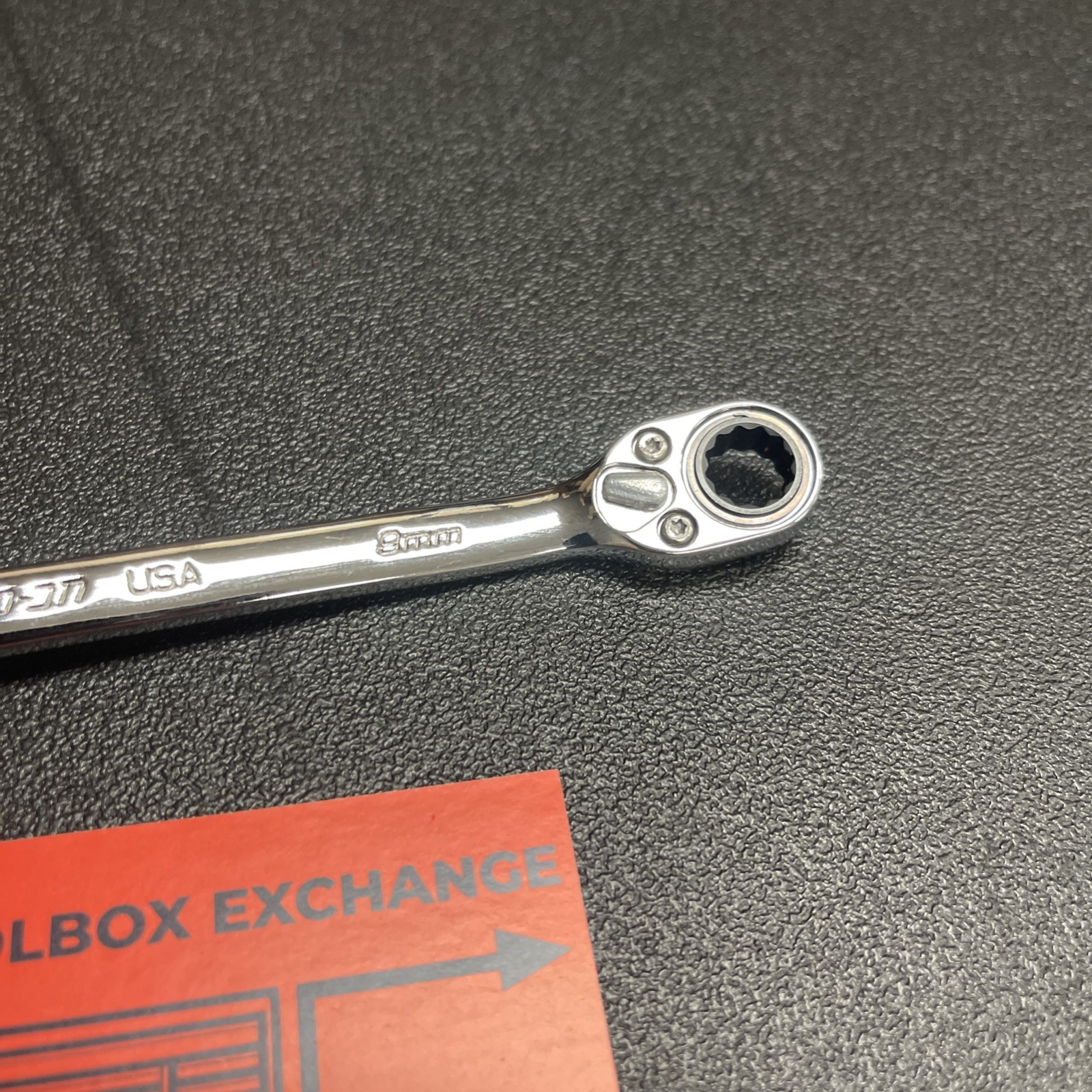 Snap-on Tools USA NEW 9mm Metric Reversible Ratcheting Wrench SOXRRM9A