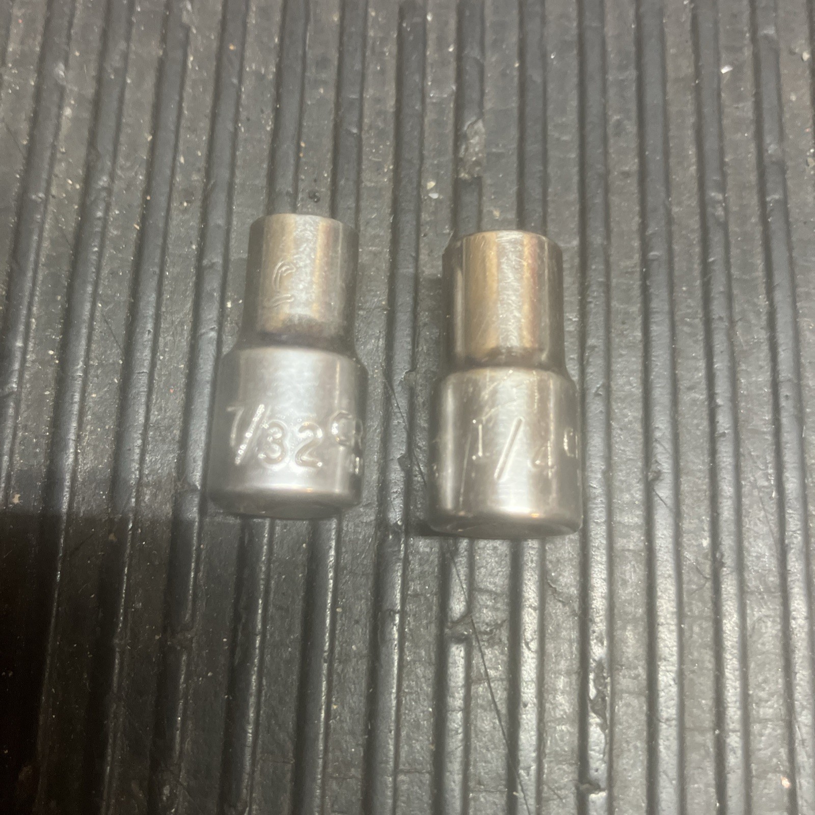 Craftsman 1/4” & 7/32” 1/4” Drive 6 Point Sockets In Good Condition