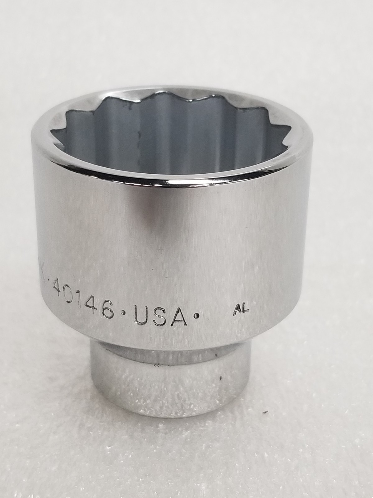 S-K Tools 40146 Standard Socket 1/2″-Dr. 12-Pt Size: 1-7/16″ Made in USA