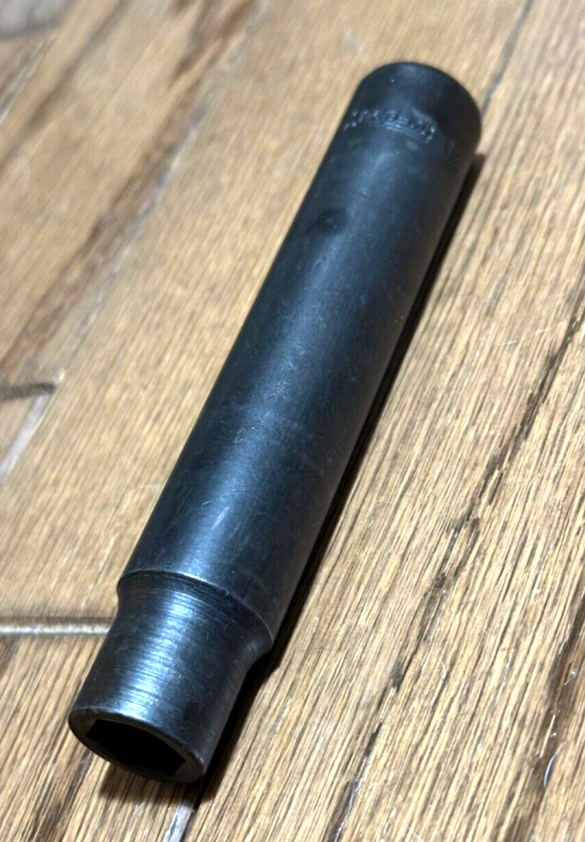 🇺🇸 Snap On Tools EXTRA DEEP Long 1/2″ Socket IMPACT Drive 6 Point SAE Flank