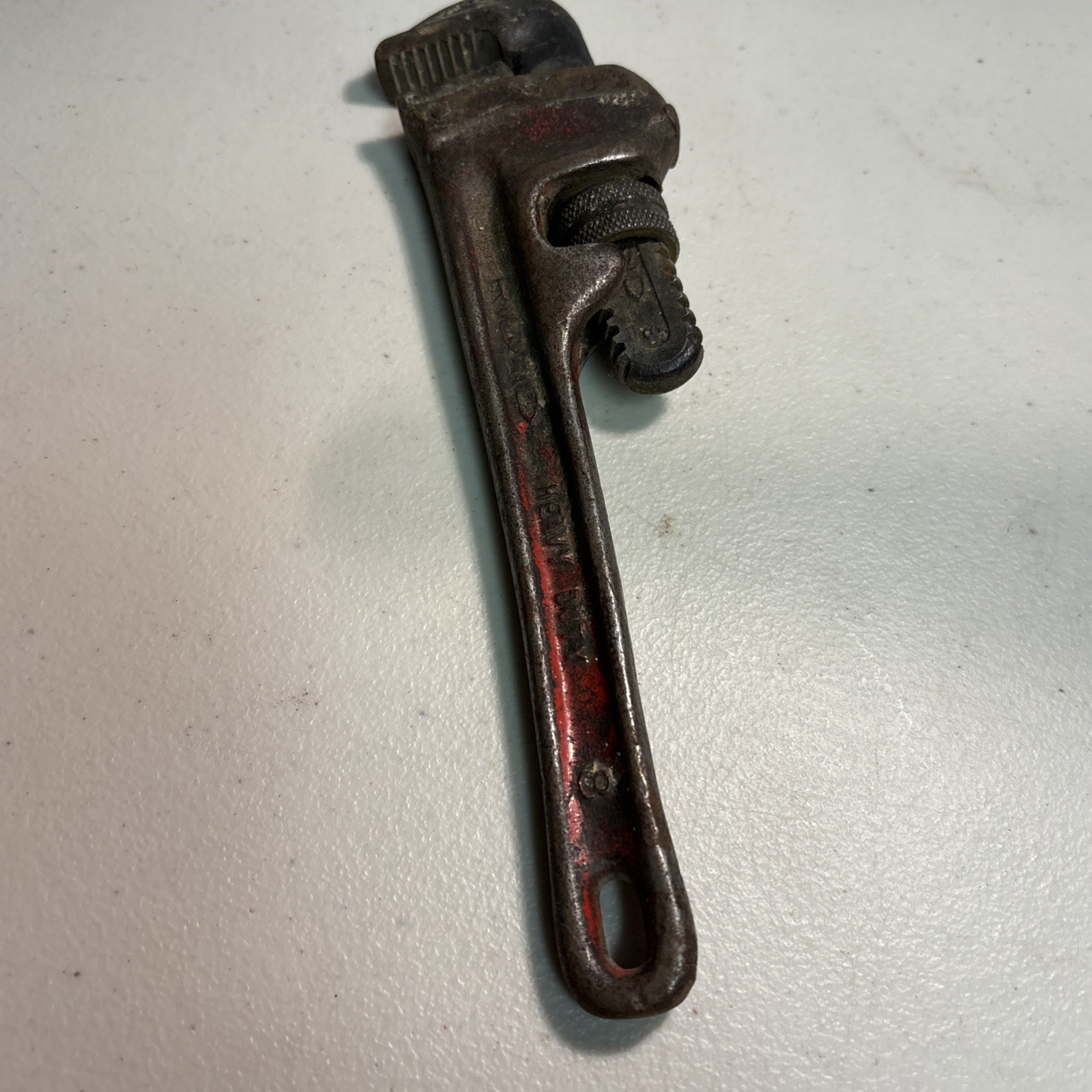 RIDGID Vintage Ridge Tool Co 8″ Heavy Duty Straight Pipe Wrench USA