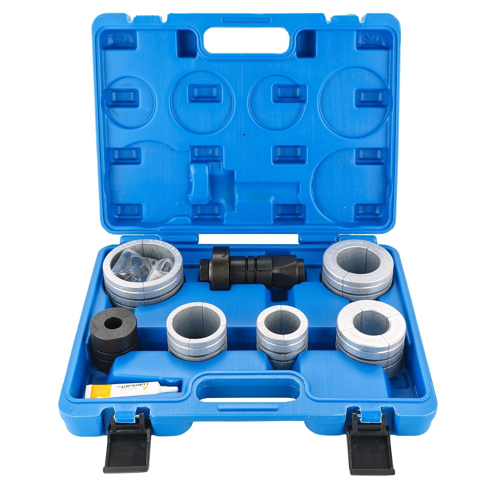 Exhaust Pipe Expander Tool Set 1-5/8″ to 4-1/4″ – Muffler Spreader Kit with Case