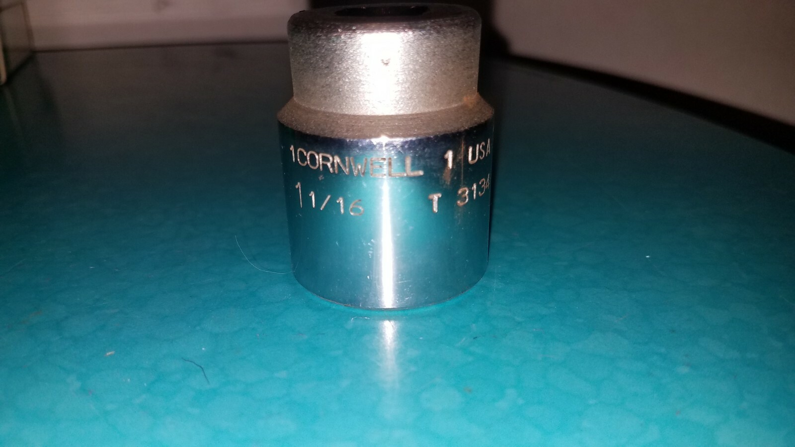 CORNWELL #T3134 1/2″ Drive 1 1/16″ 12 Point Socket – USA