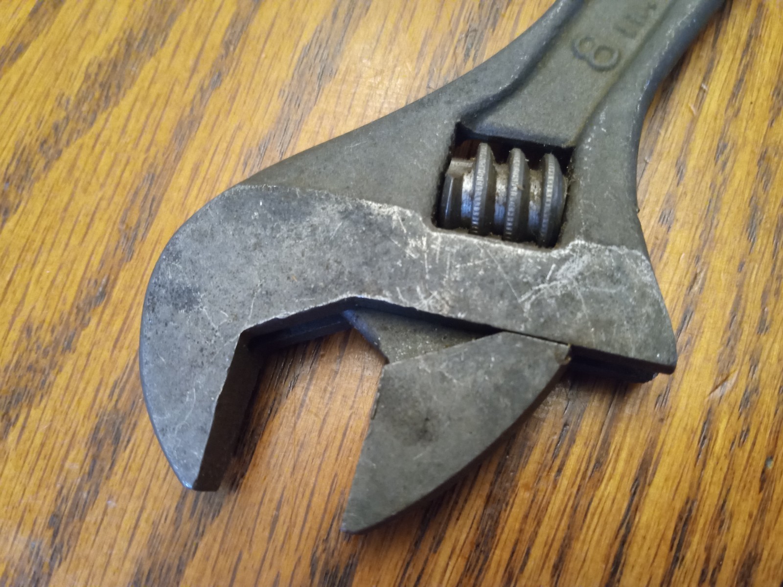 Vintage Crescent 12″ AT112 Adjustable Wrench. Black Oxide Finish. Jamestown, NY