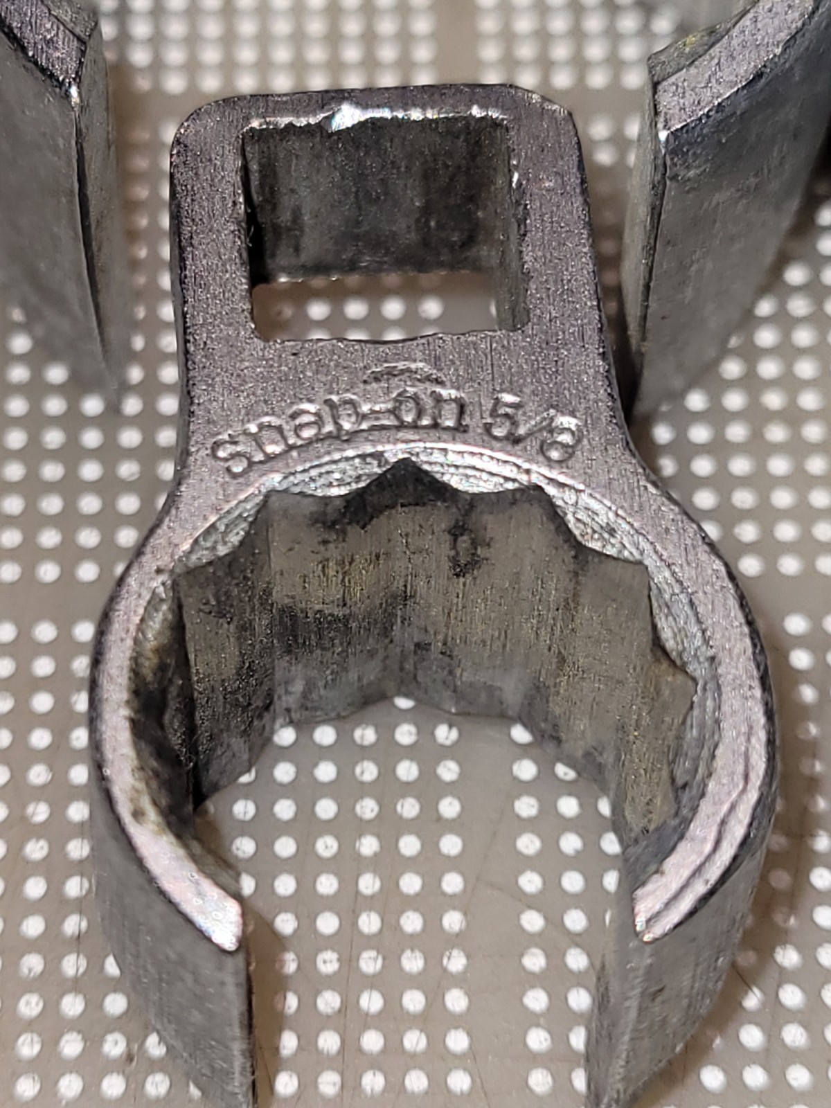 8 Pc. SNAP-ON 3/8″ Dr. 12 Pt Flank Drive Deep Flare Nut Crow Foot Wrench Set