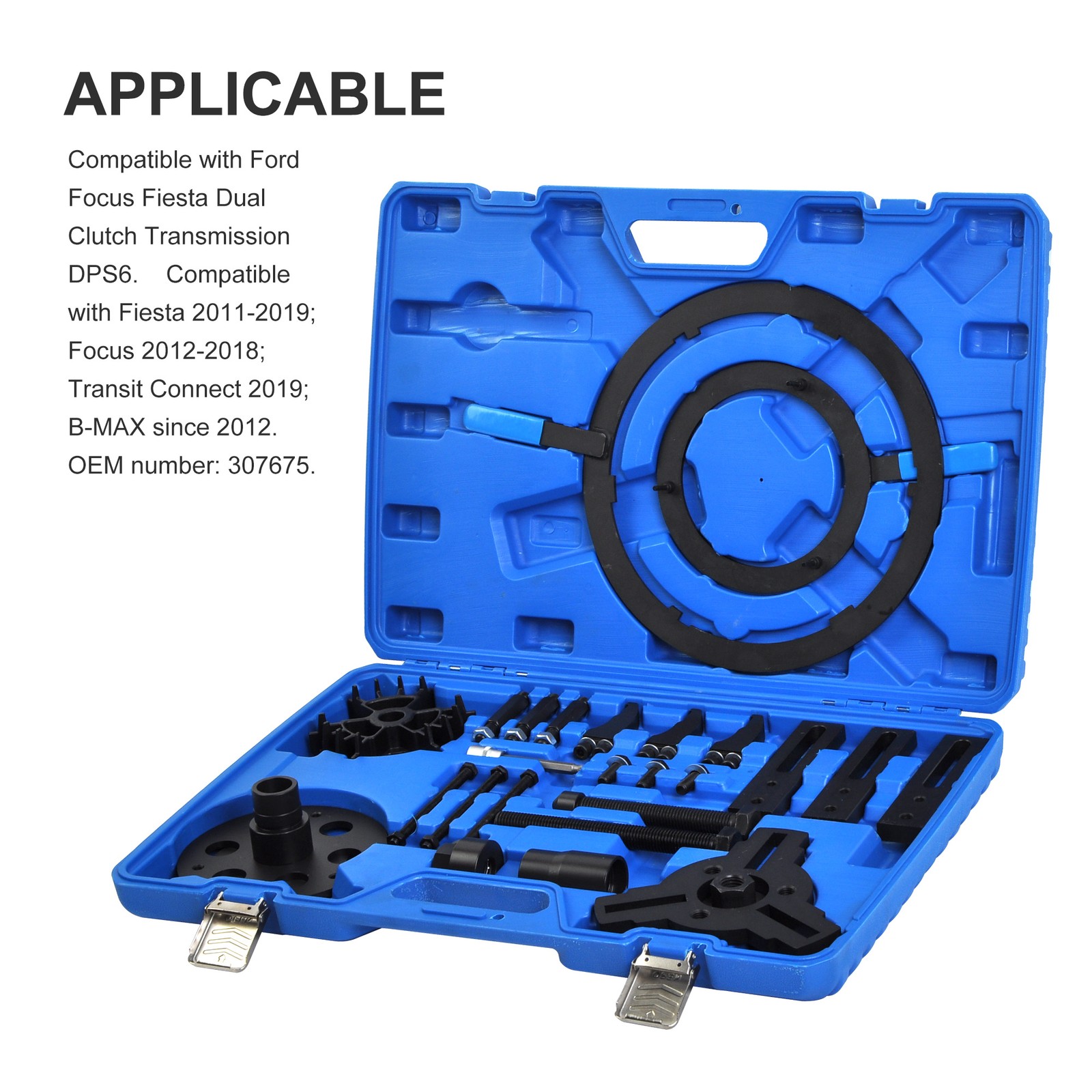 DSG Dual Clutch Transmission Remover Installer Tools Kit For Ford DPS6 Reinstall