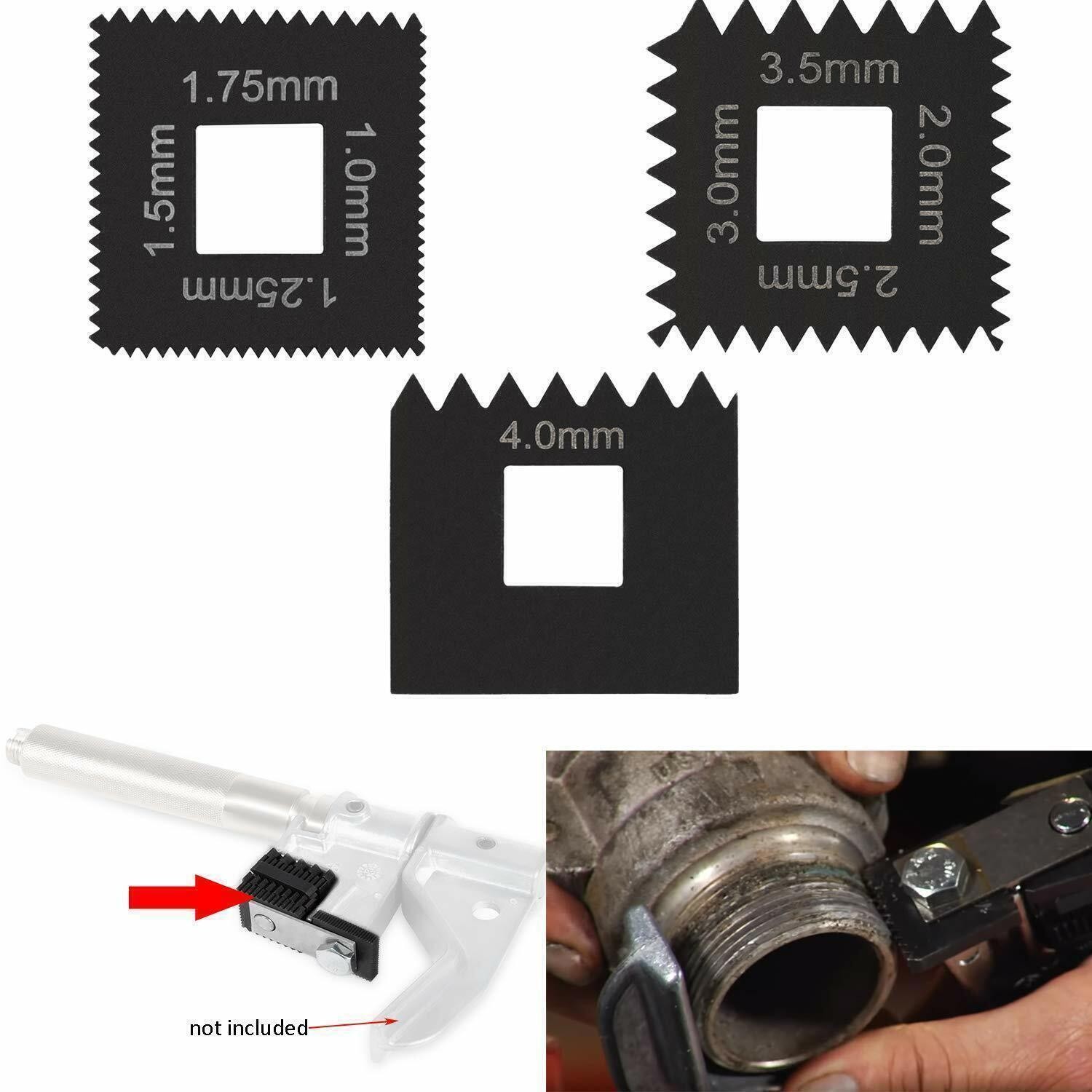 Metric Die Set for 7402 Universal Outside Thread Chaser Similar to OTC 202817