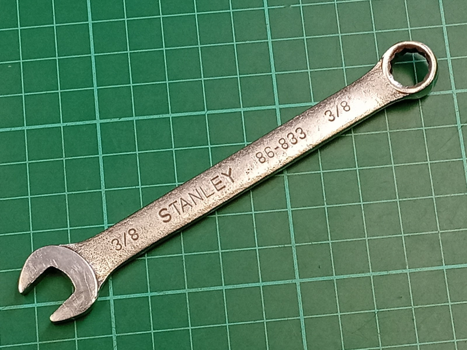 Stanley 86-833, 3/8″ AF, Forged Alloy Combination Spanner, Made In Taiwan