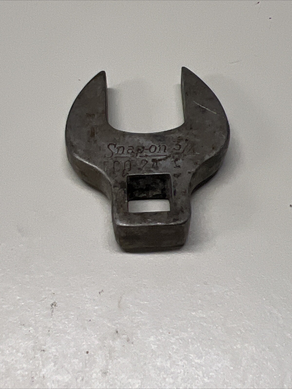 Snap On Tools FCO24 3/8” Drive SAE 3/4” Open End Chrome Crowfoot Wrench #8A2