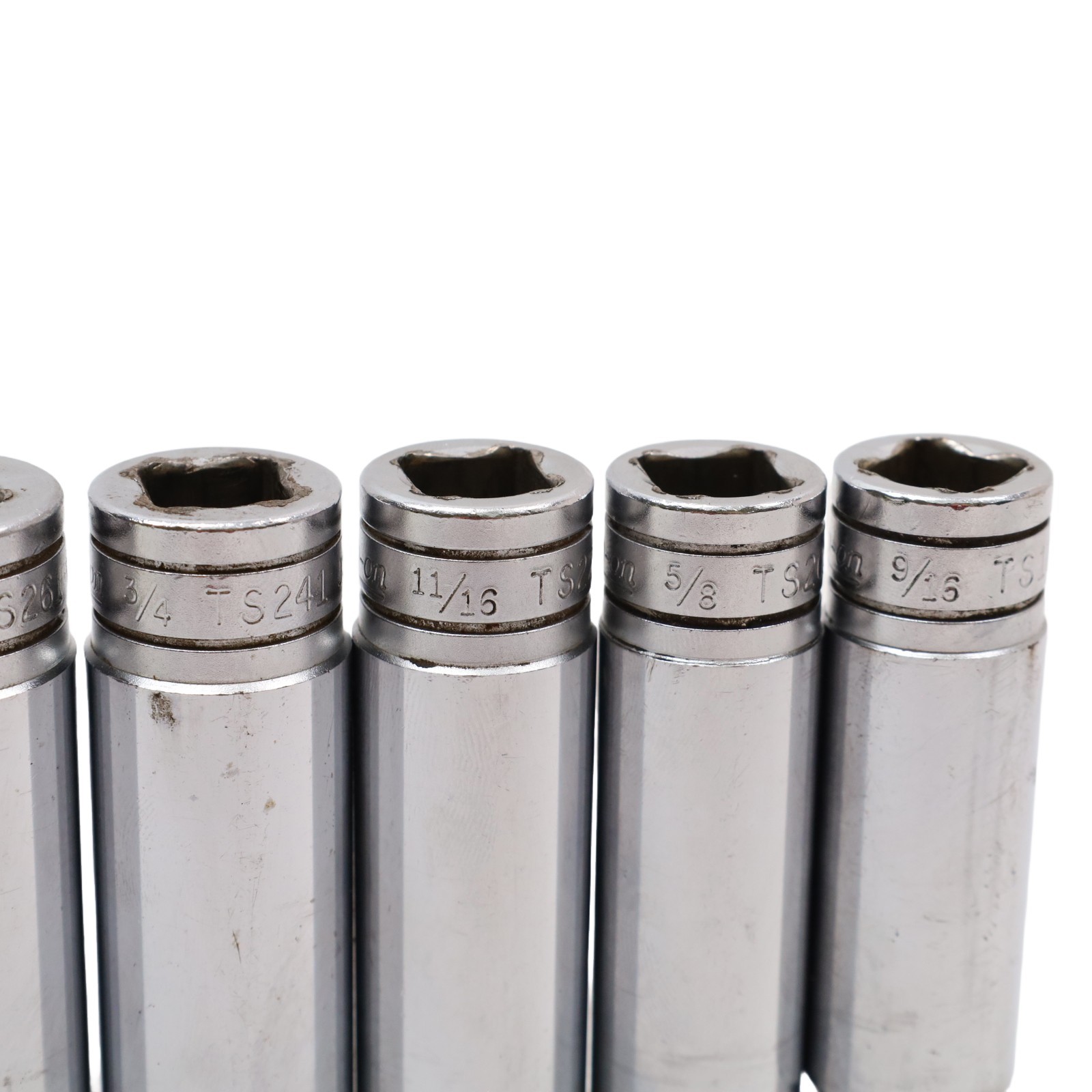 Snap-On Tools 313TSYA 7-Piece 1/2″ SAE Deep Socket Set