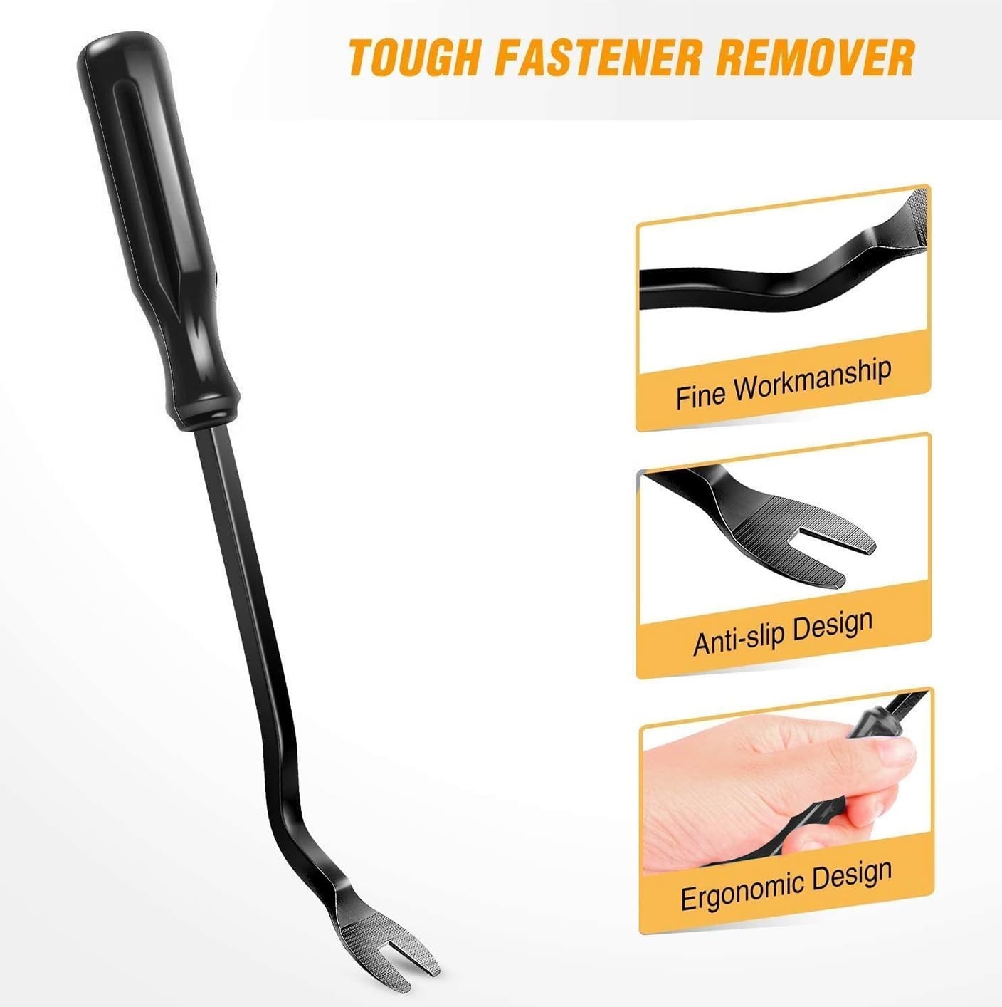 Ergonomic 5 PCS Nylon Trim Removal Tools for Safe Audio & Panel Dismantle