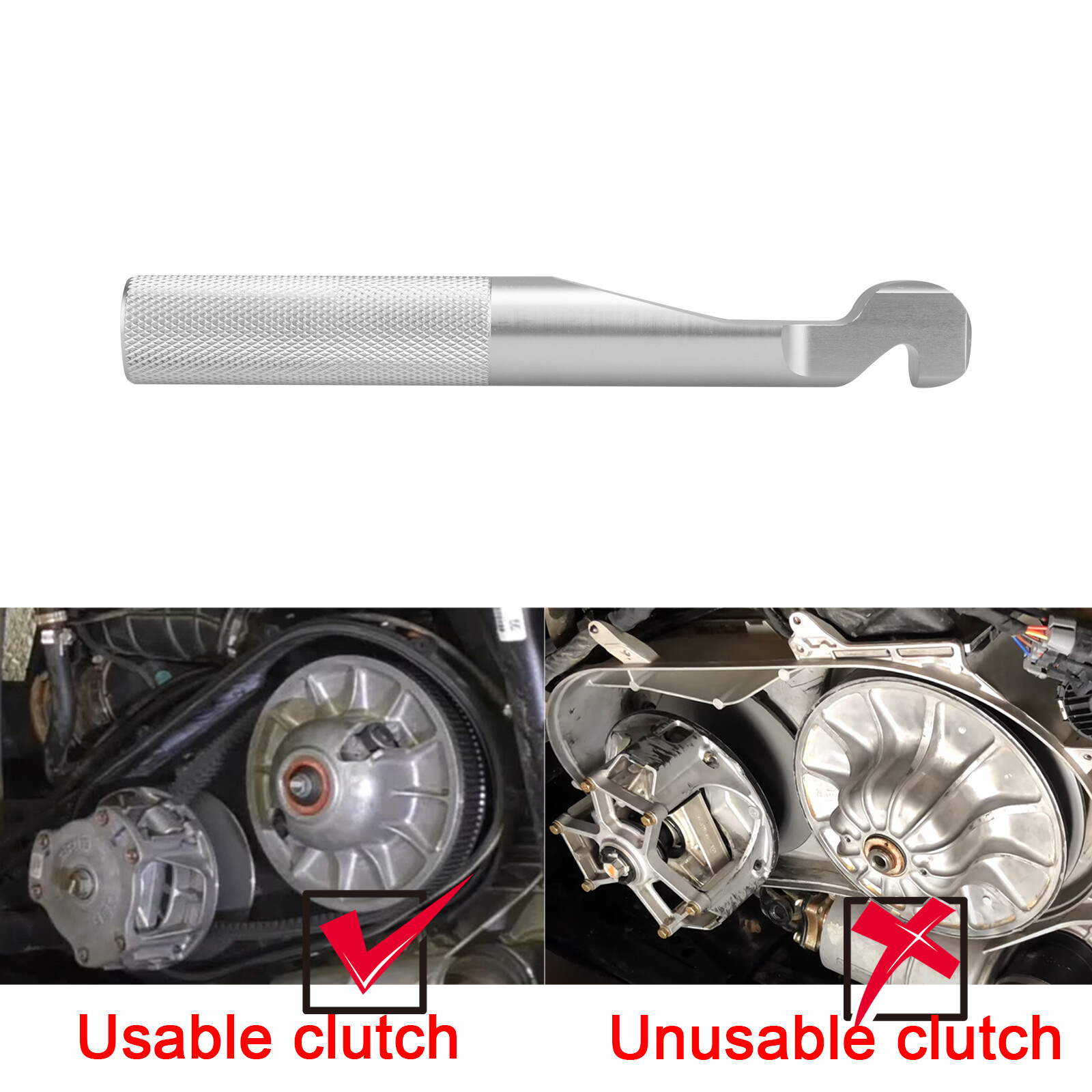 Primary Clutch Belt Changing Puller Removal Tool For Polaris RZR XP 1000 900 800