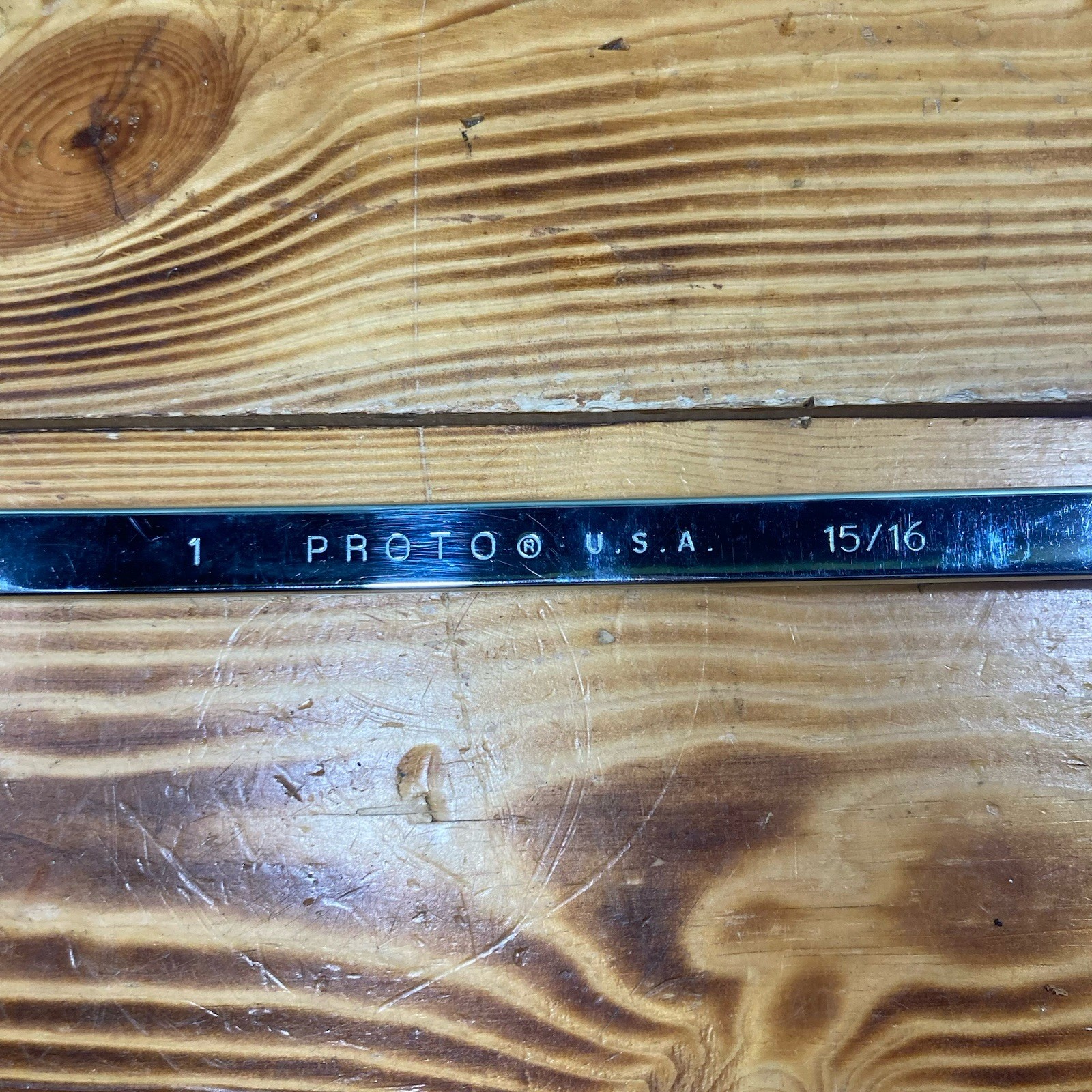 Proto Professional 12 Pt Double Box End Wrench 15/16″ to 1” 1175 15.5″ Long USA