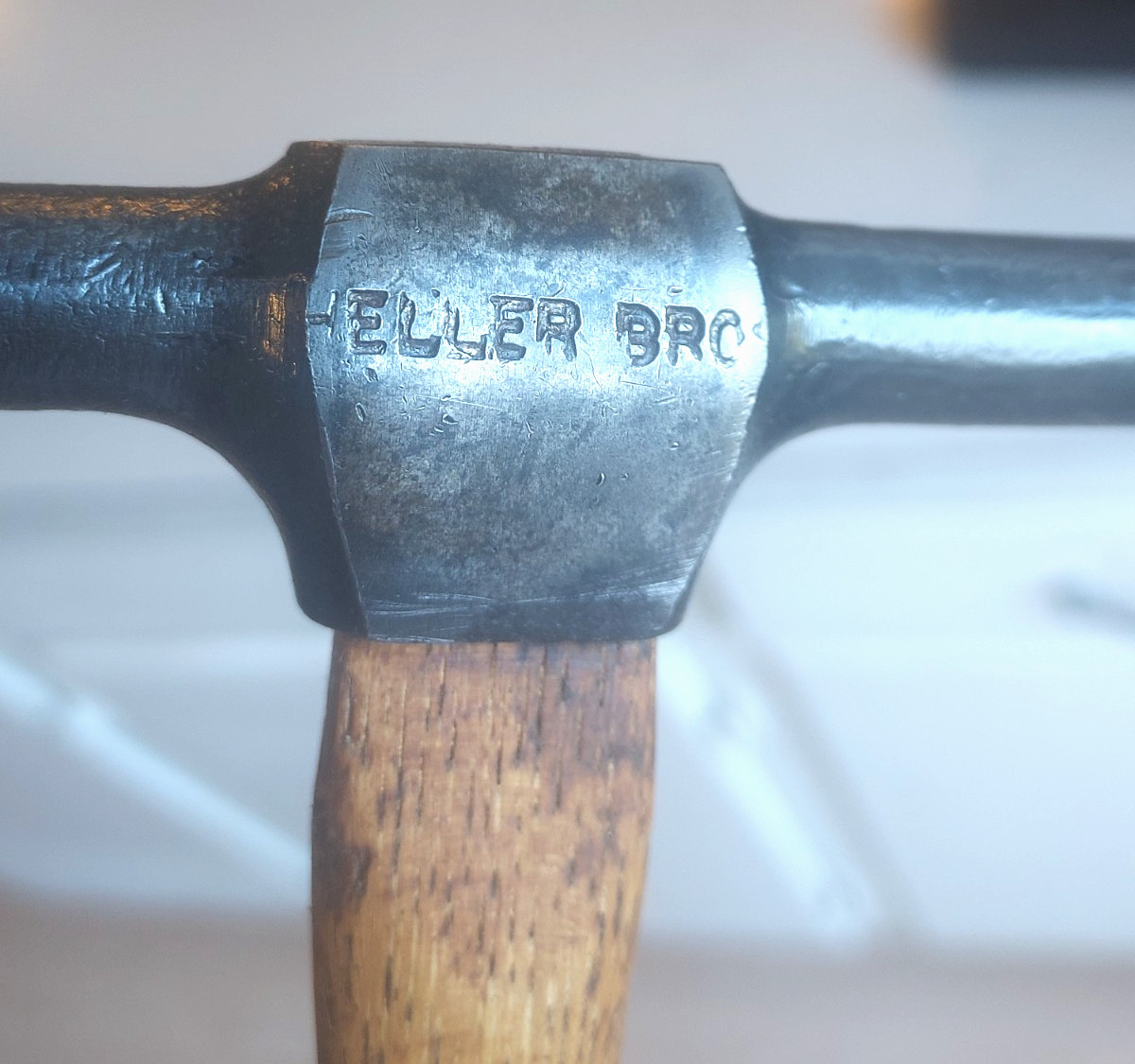 Vintage Heller Twin Faced Auto Body Hammer USA