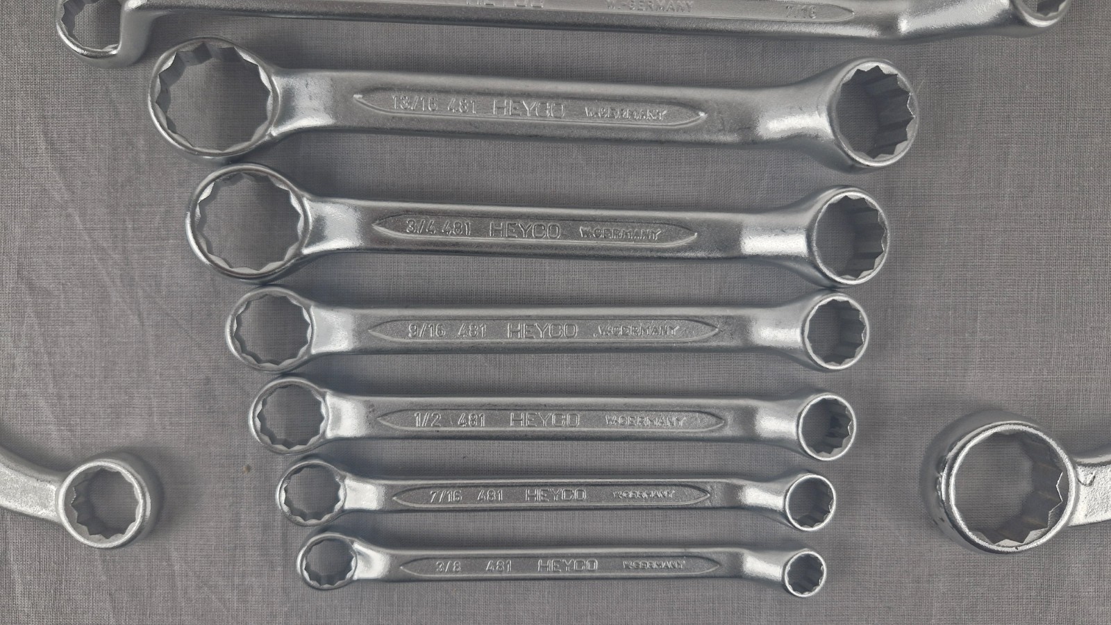 Heyco 12-Point Wrench Set – 13 Pieces (Brand New)