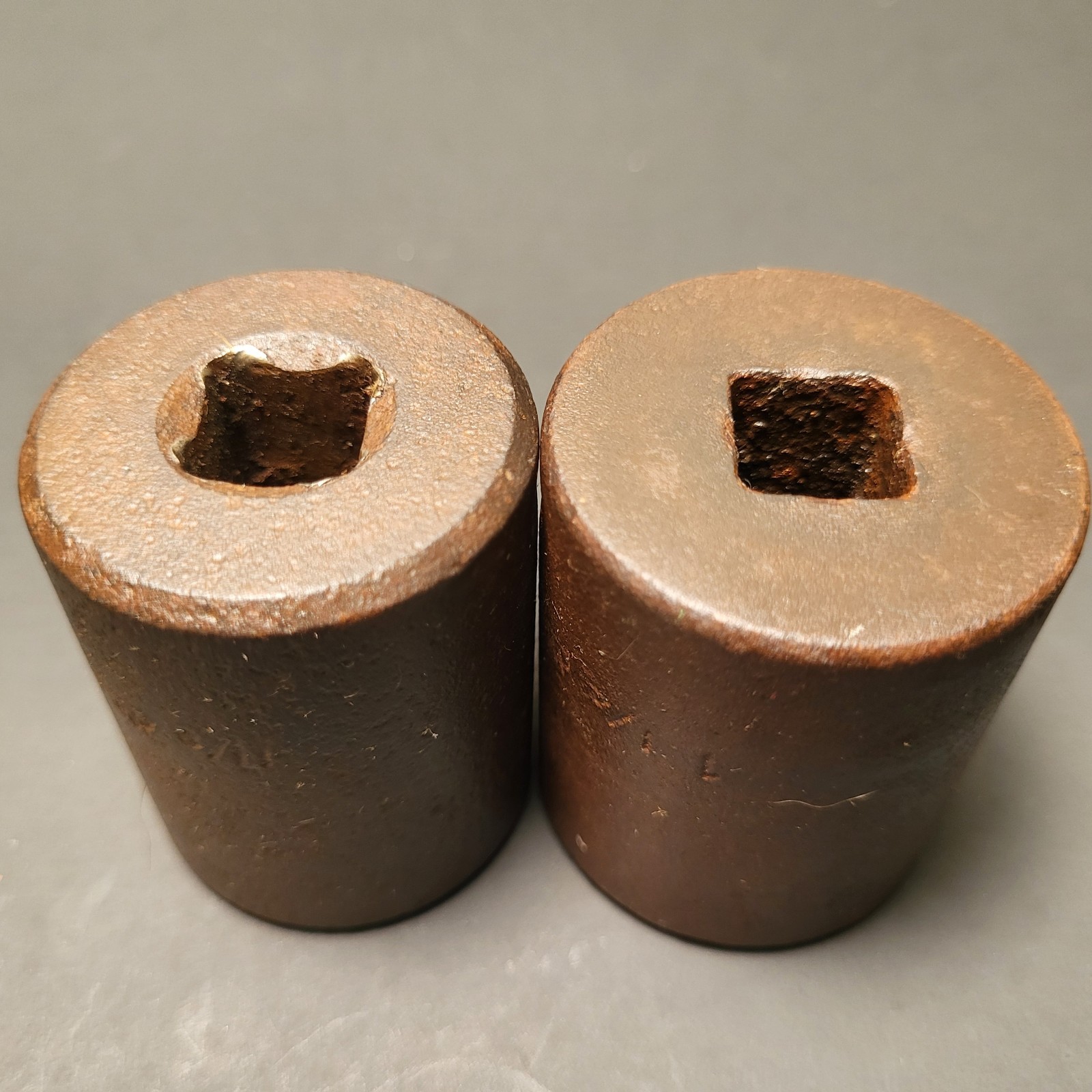 Williams impact sockets 1-1/8” & 1-1/4” 6 point 1/2” drive vintage Made in USA