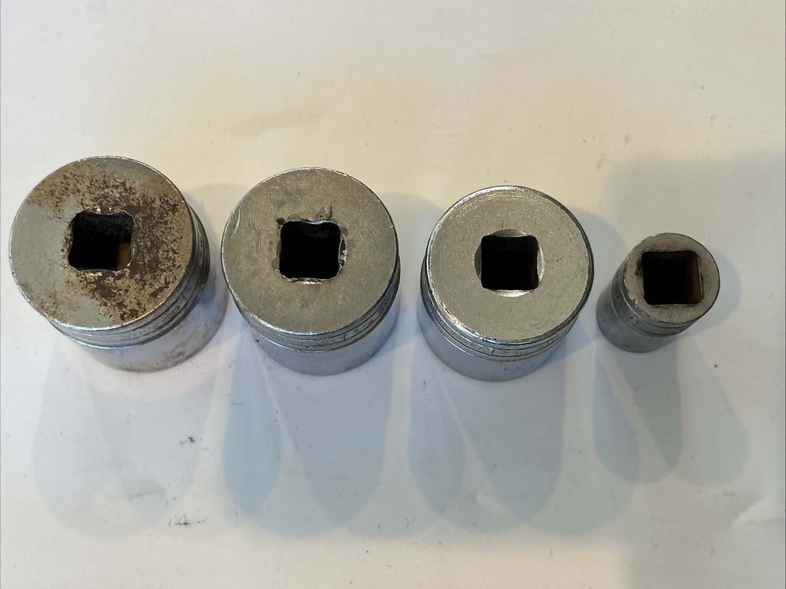 Snap-On 313SWYA Extended Set 1/2″ Dr 12pt SAE Shallow Socket SW421 SW401 SW381