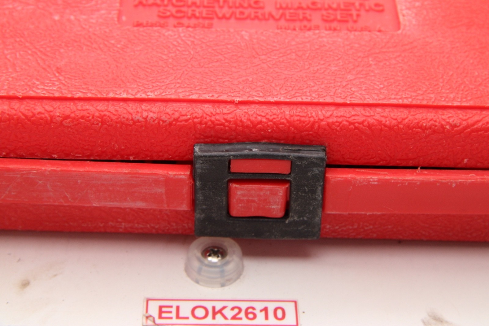 Snap On SSDMR220 22 Piece Ratcheting Screwdriver Set w/Red Case USA