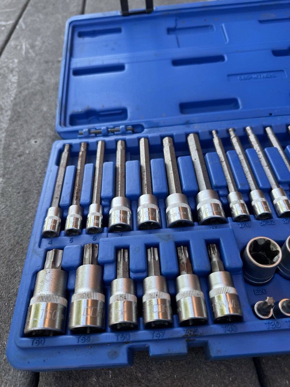 Cornwell Tools CBS-MTH62S 1/4″ Drive 62Pc Metric Super Duty Service Set SEE PICS