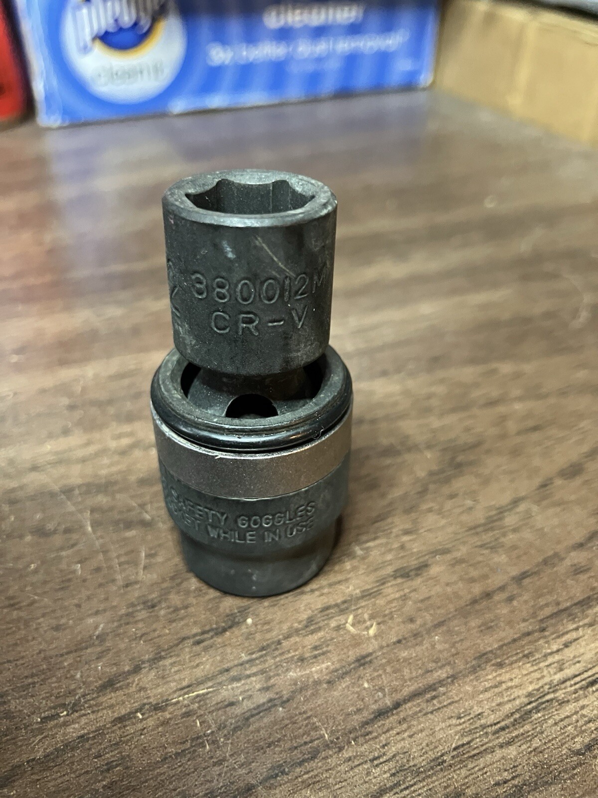 Genius Tools 380012M 3/8″ Drive 12mm Swivel Impact Socket