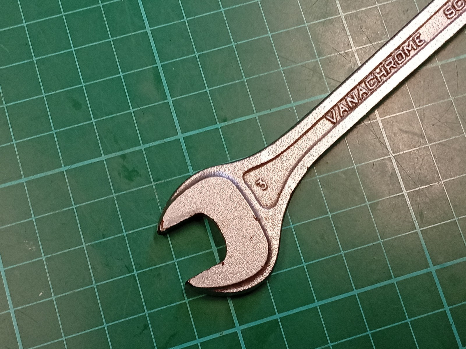 Facom No33, 13mm x 15mm, Vanachrome Scientific, Open Ended Spanner, France
