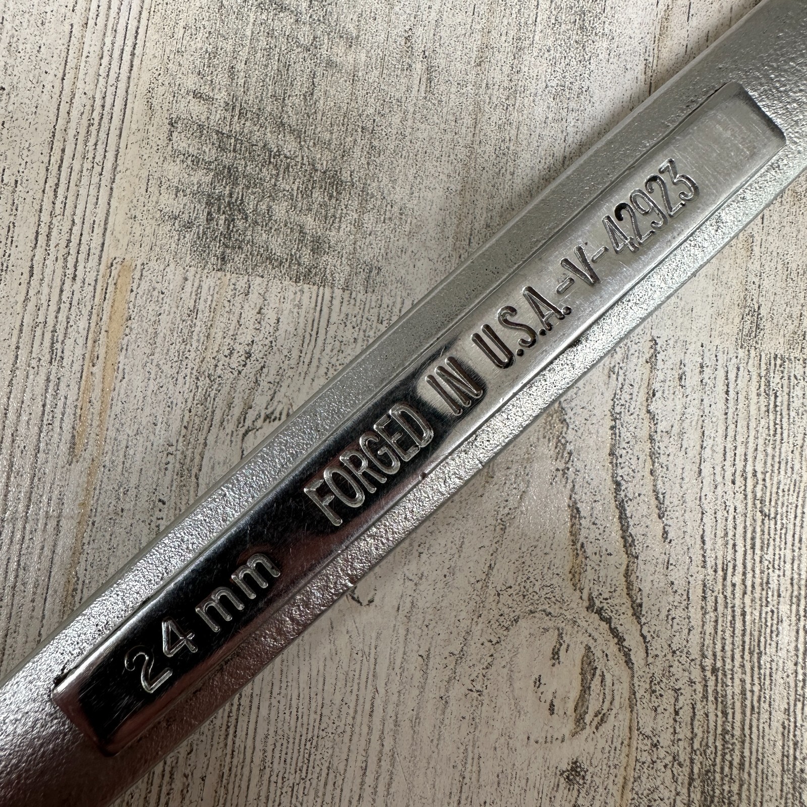 Vintage CRAFTSMAN 24mm Metric COMBINATION WRENCH USA -V- 42923