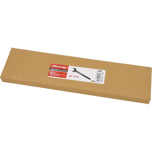 55mm Single Open Ended Spanner Combination Wrench Impact Black Chrome Vanadium