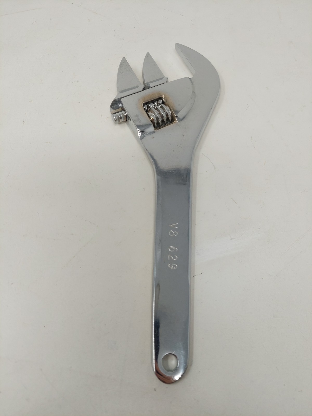 V8 Tools 629 Super Thin Adjustable Service Wrench: Quick Change Jaws DROP FORGED