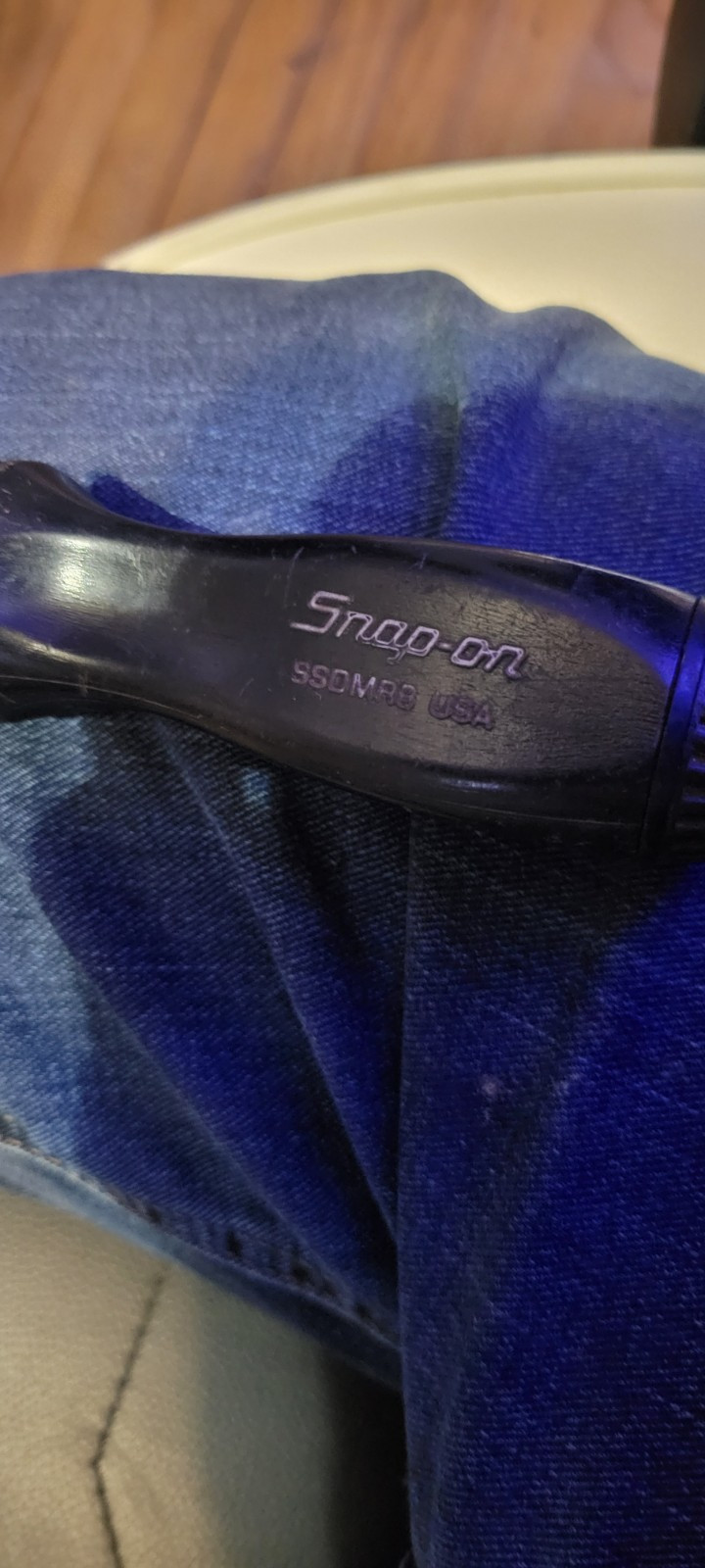 Snap On ssdmr8A 12-15/16″ ratcheting magnetic long black screwdriver